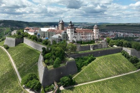 Festung Marienberg Tour  Castle Tour  sites above Main River, a key stop on Würzburg castle tours